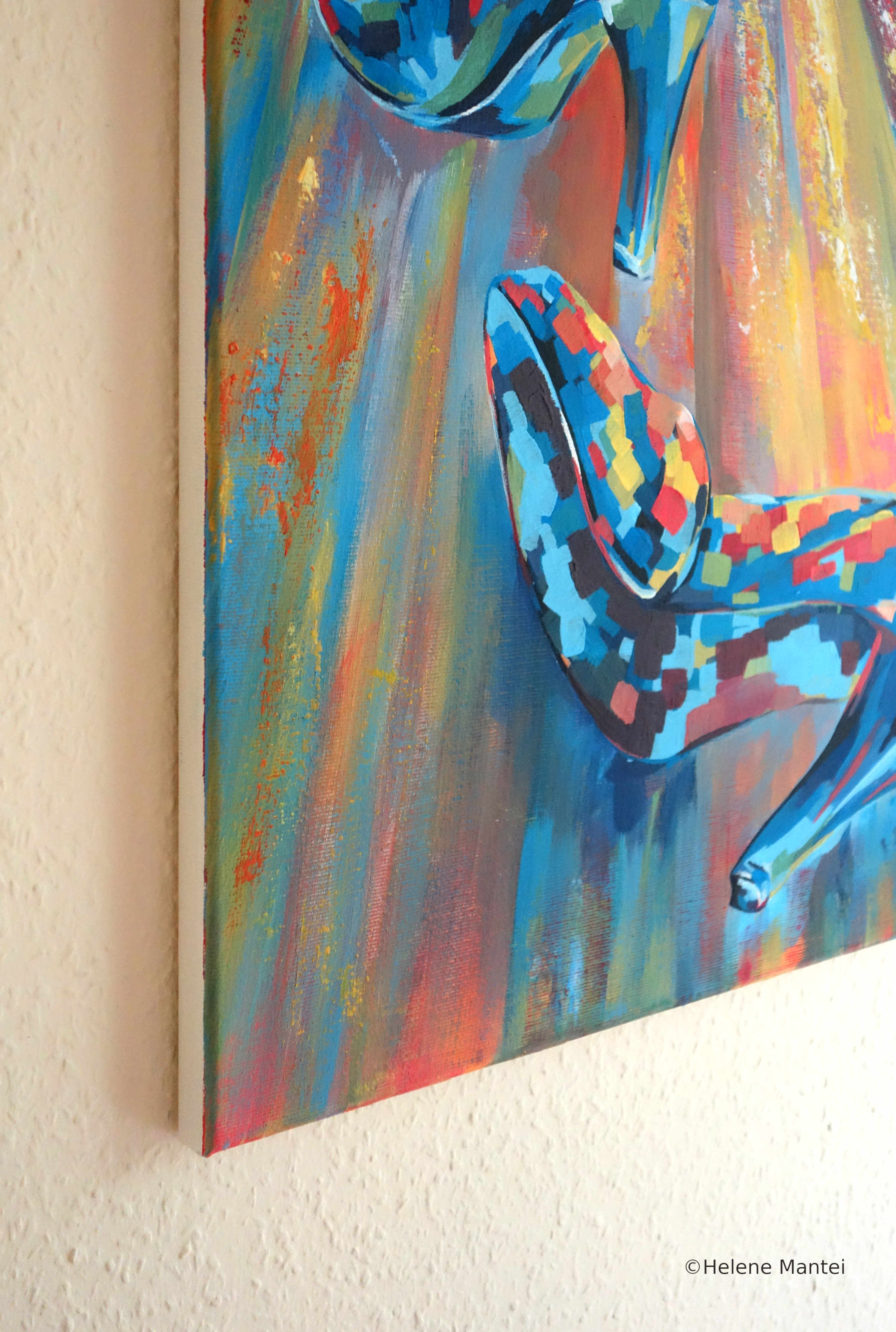 "After the show" Helene Mantei, Gemälde