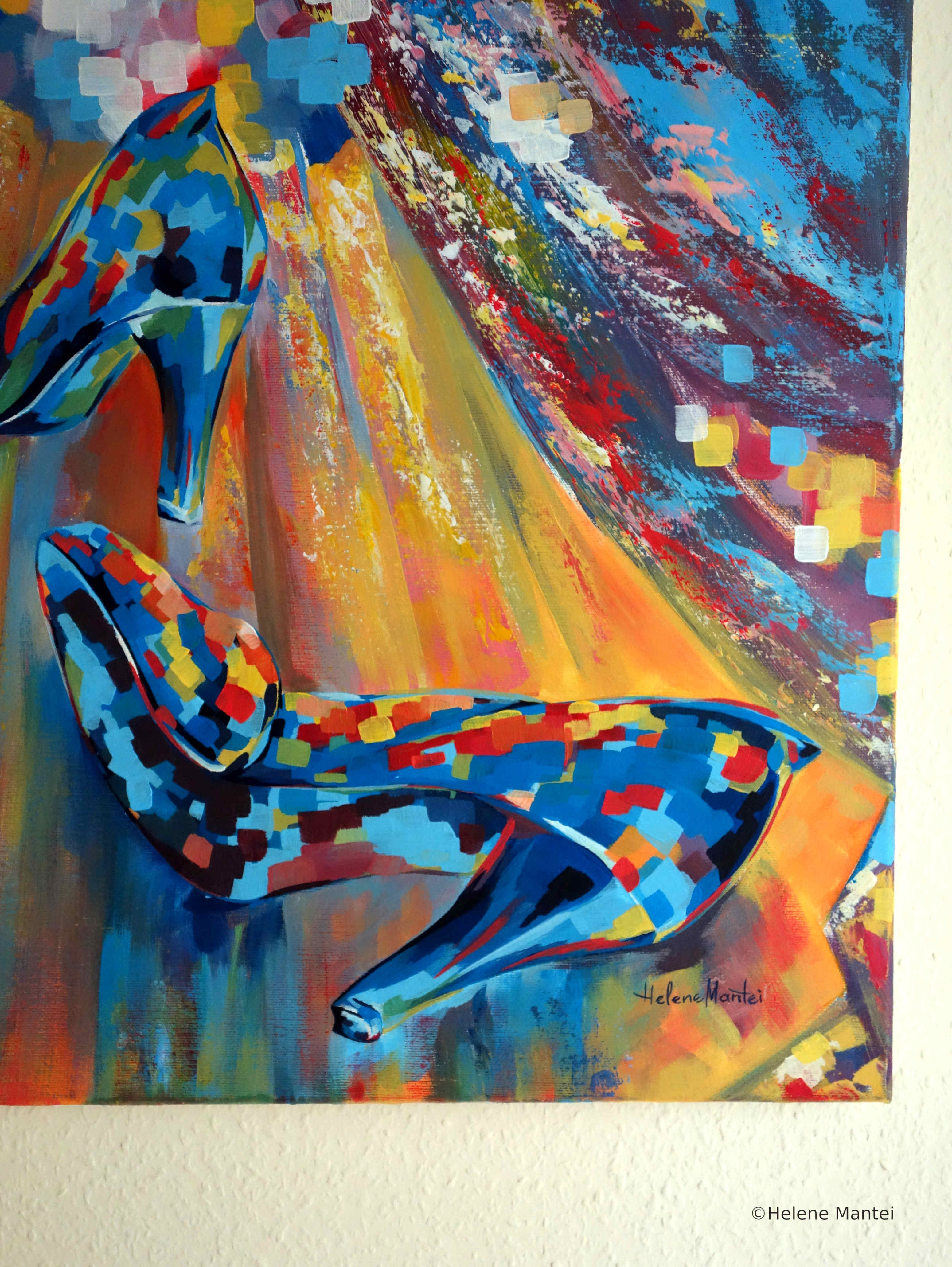 "After the show" Helene Mantei, Gemälde