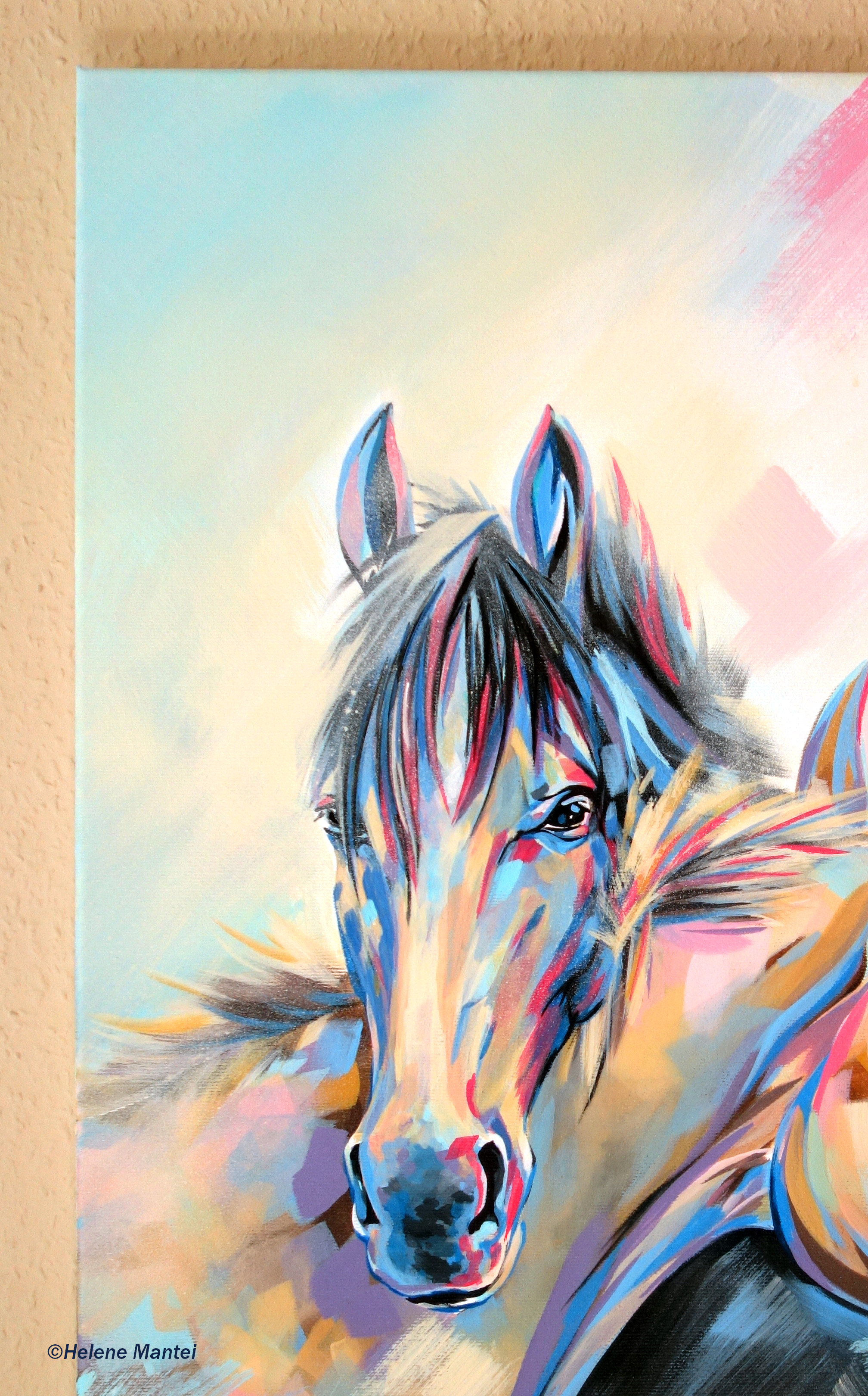 "Open your eyes" Helene Mantei, Gemälde