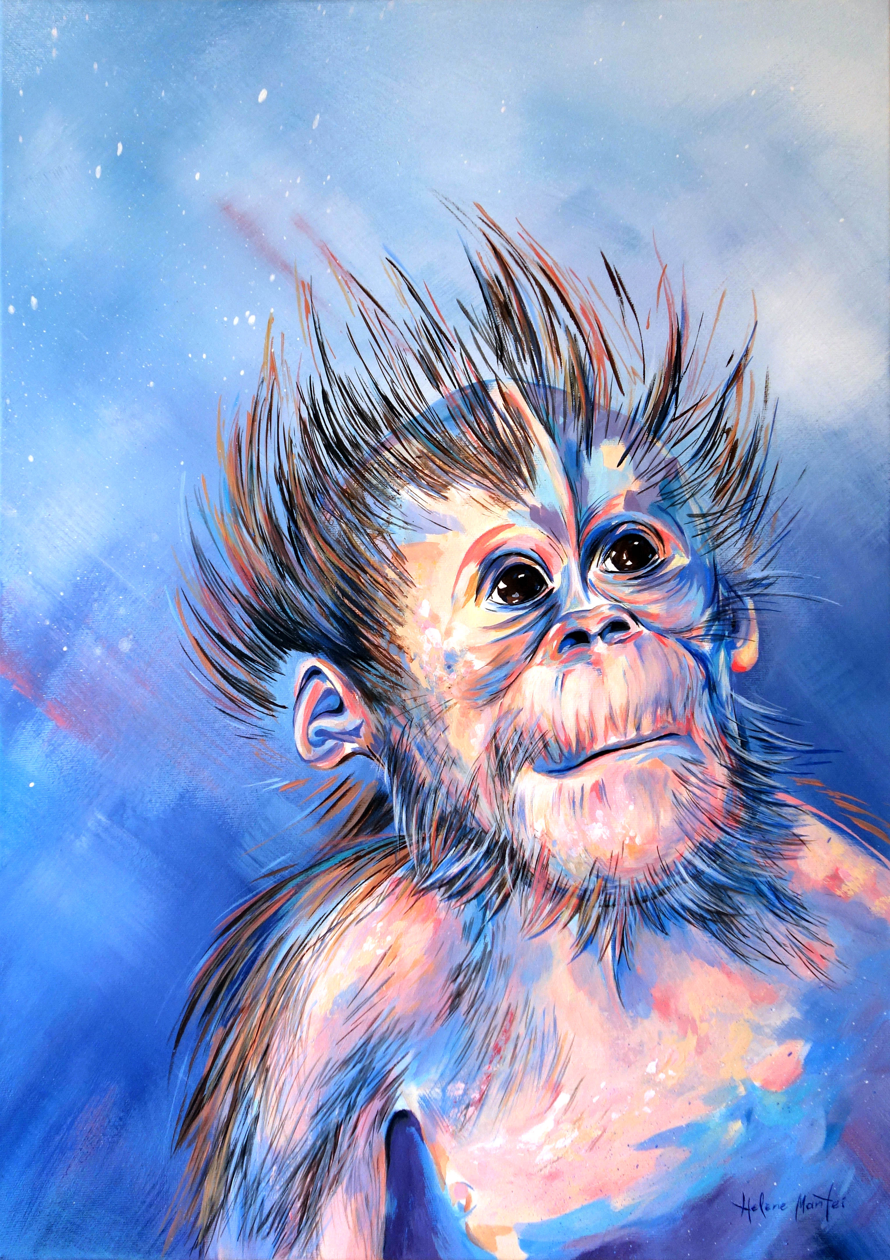 "Explorer" Helene Mantei, Gemälde